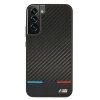 Etui hardcase BMW BMHCS22MPUCARTCBK S22+ S906  black/czarny M Collection Triangles